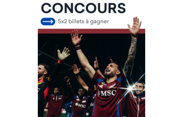 Gagnez 5x 2 billets pour le match des Grenat contre le FC Vaduz au Stade de Genève le samedi 24 octobre