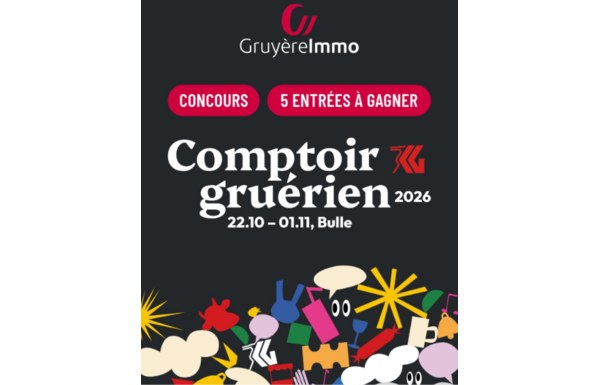 Gagnez 5 entrées pour le Comptoir Gruérien
