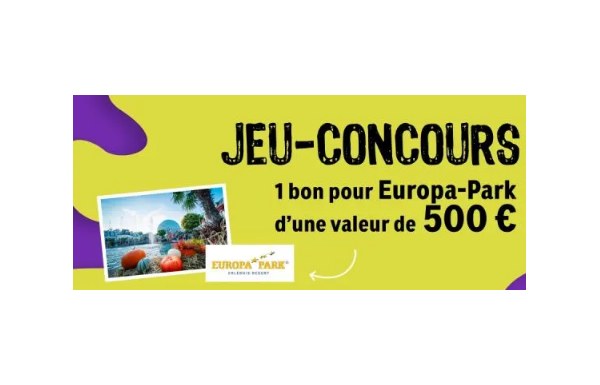 Gagnez un bon d'une valeur de 500 Euros pour Europa-Park