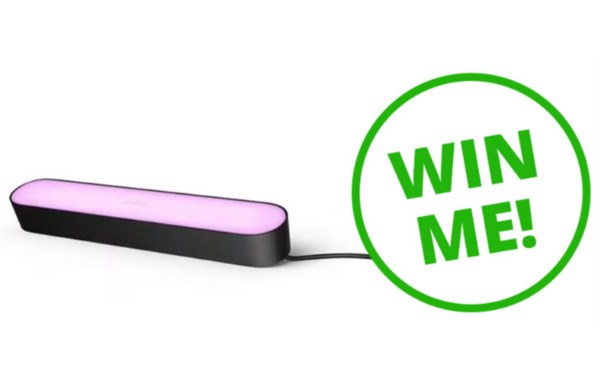 Gagnez une barre lumineuse Philips Hue White & Color Ambiance Play Lightbar d’une valeur de CHF 56.90