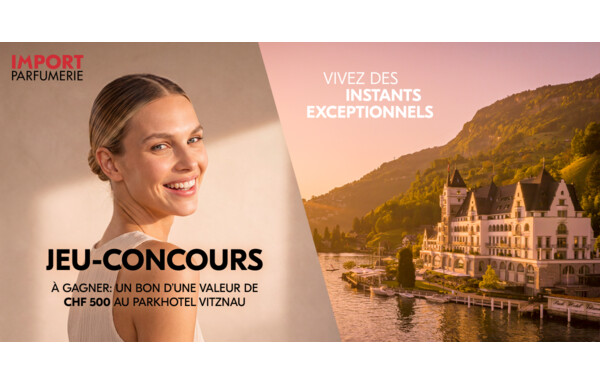 Gagnez un bon d'une valeur de CHF 500.– pour l'exclusif Park Hotel Vitznau