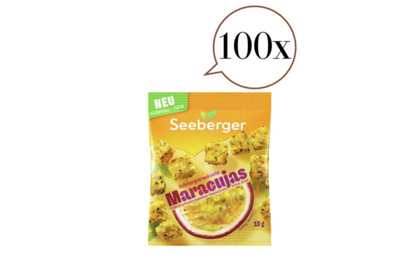 Gagnez 100x un snack au goût tropical Seeberger