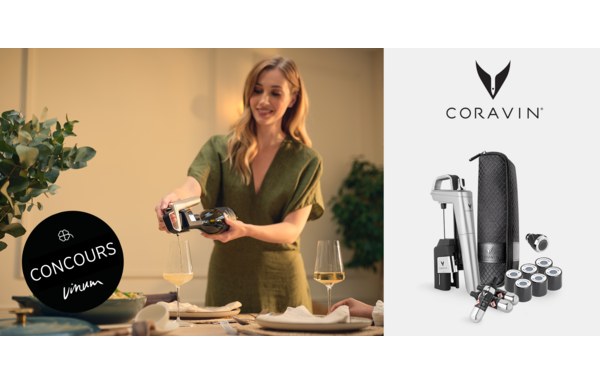 Gagnez un système de vin au verre Timeless Six+ permettant de servir le vin au verre, d’une valeur de CHF 399.90