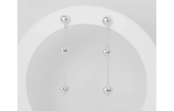 Gagnez une paire de Clip & Drop Heart juste magnifique en argent 925, d’une valeur de CHF 159.–
