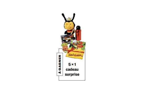 Gagnez 5x 1 cadeau surprise