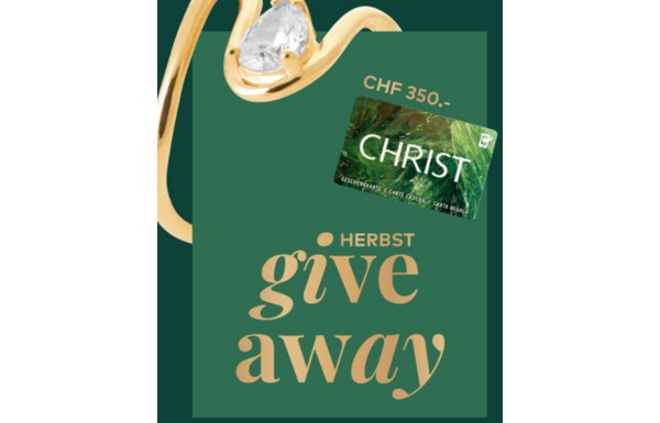 Gagnez un bon d’achat d’une valeur de CHF 350.–