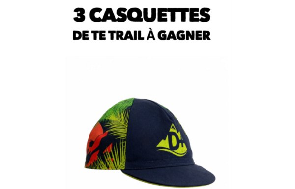Gagnez 3 superbes casquettes modèle à choix, pour vos prochaines aventures running et trail !